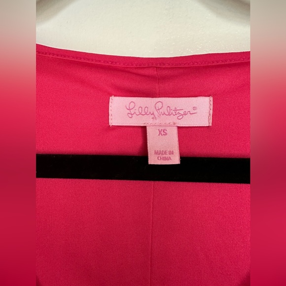 Lilly Pulitzer Seminole Dress- pomegranate- XS! - Picture 2 of 6